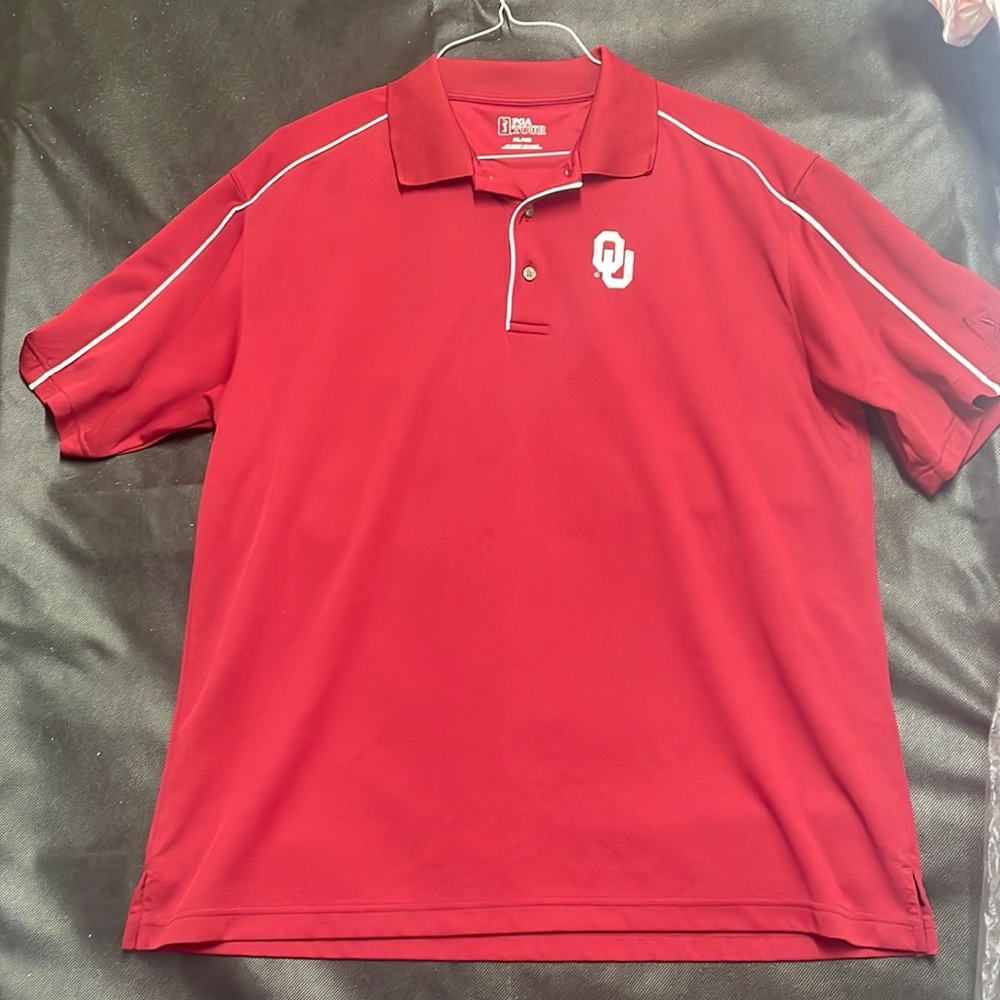 PGA Ou collegiate Tour Polo! Men’s XL